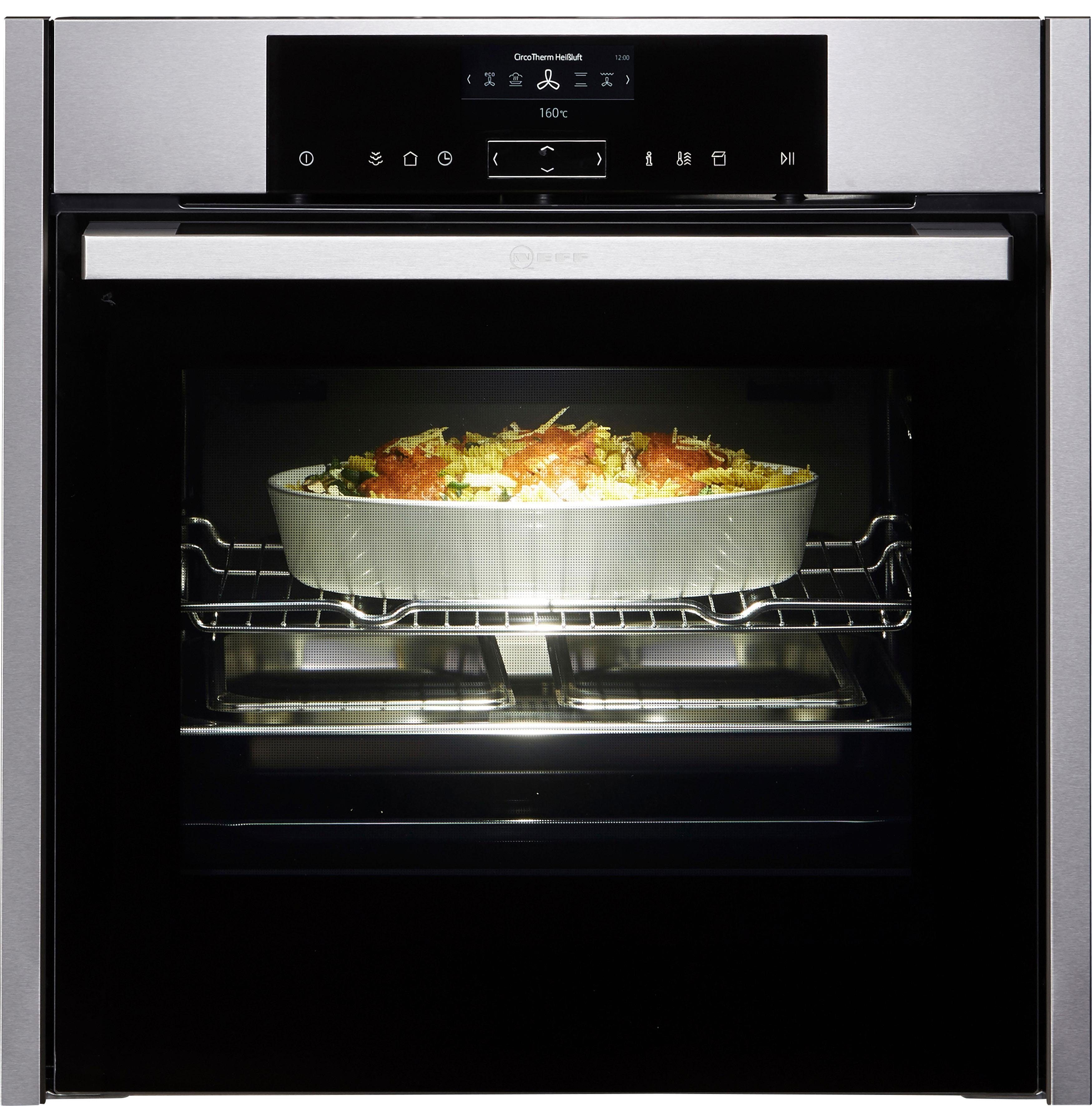 NEFF Dampfbackofen N 90 B15FS22N0, mit Teleskopauszug nachrüstbar, easyClean, FullSteam® - Volldampf