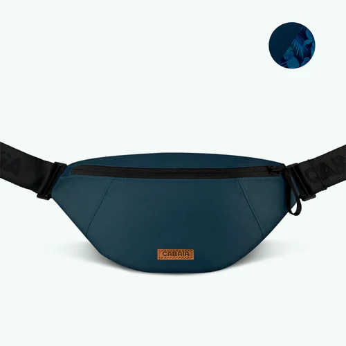 Small Reykjavik navy blue fanny pack