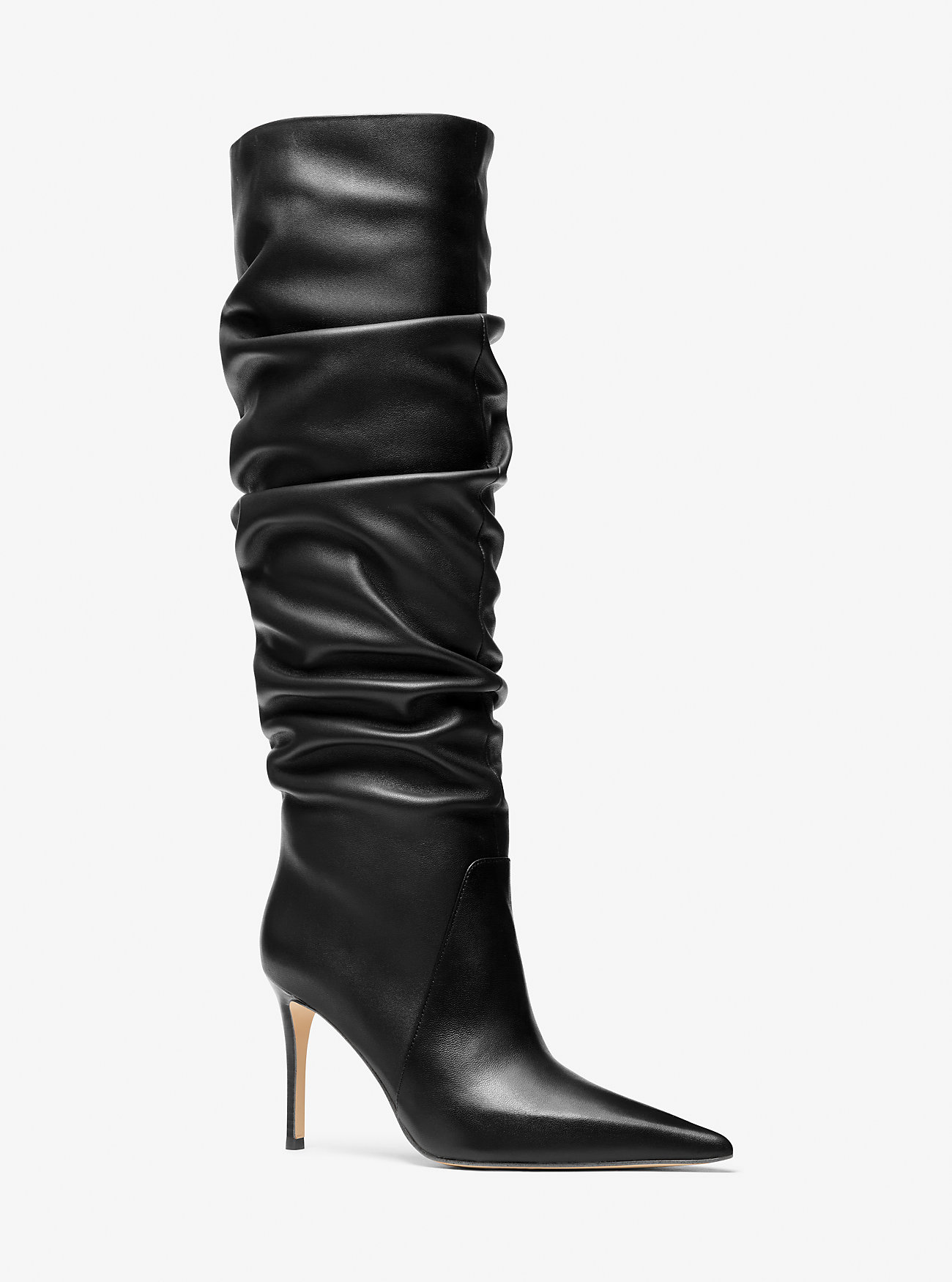 Dawn Leather Boot - BLACK