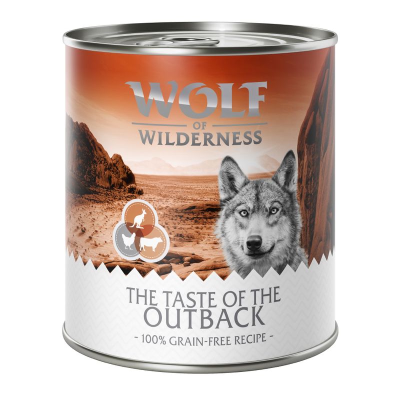 Sparpaket Wolf of Wilderness 'The Taste Of' 24 x 800 g