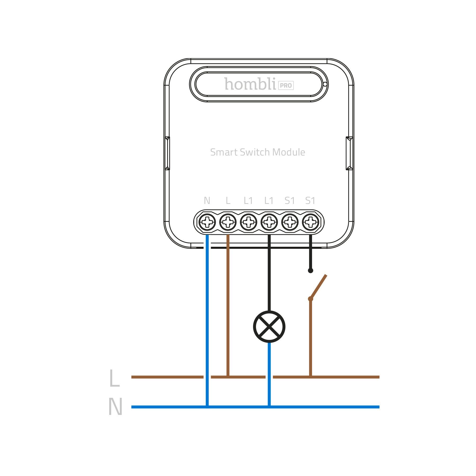 Hombli smartes Schaltmodul Smart-Home-Zubehör