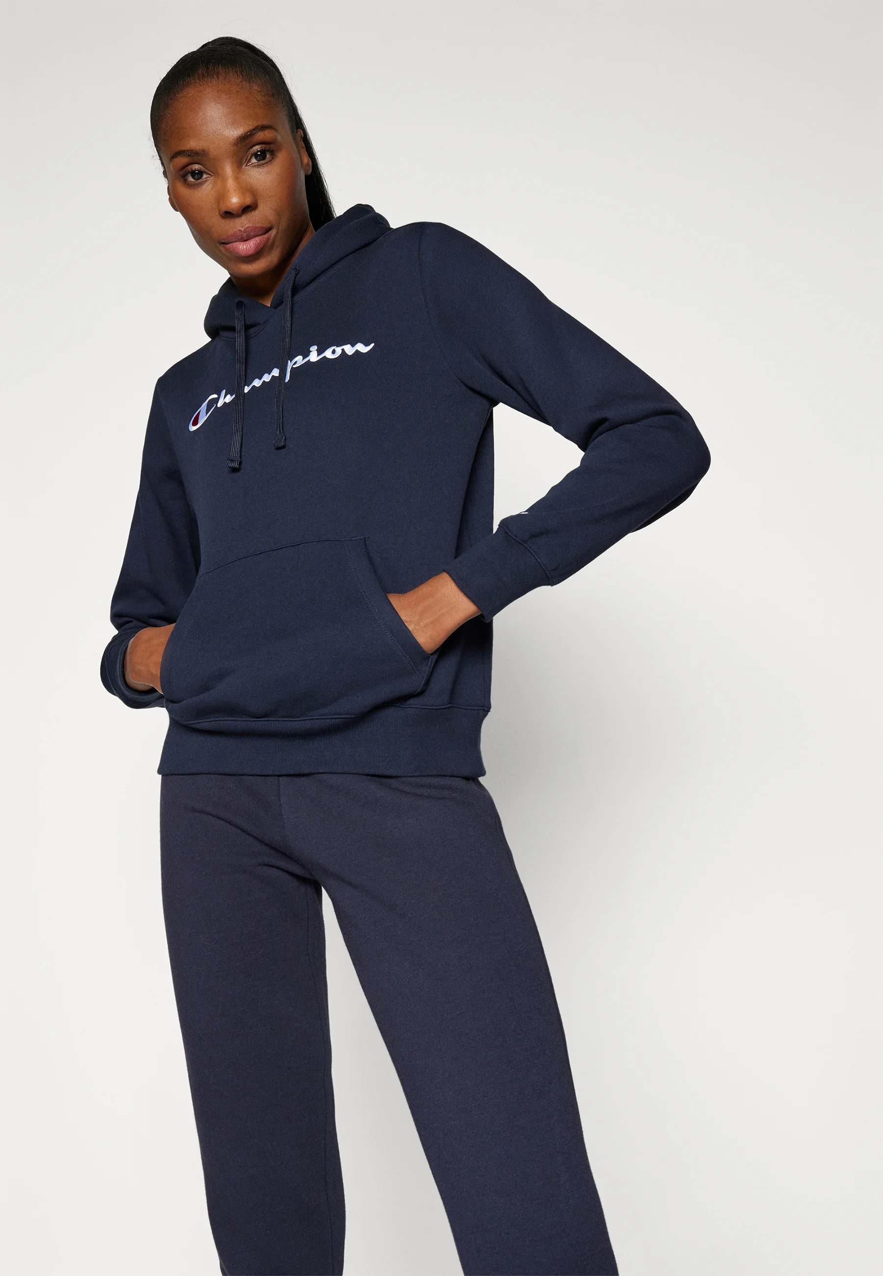 Sudadera Champion ICONS con capucha y logotipo grande
