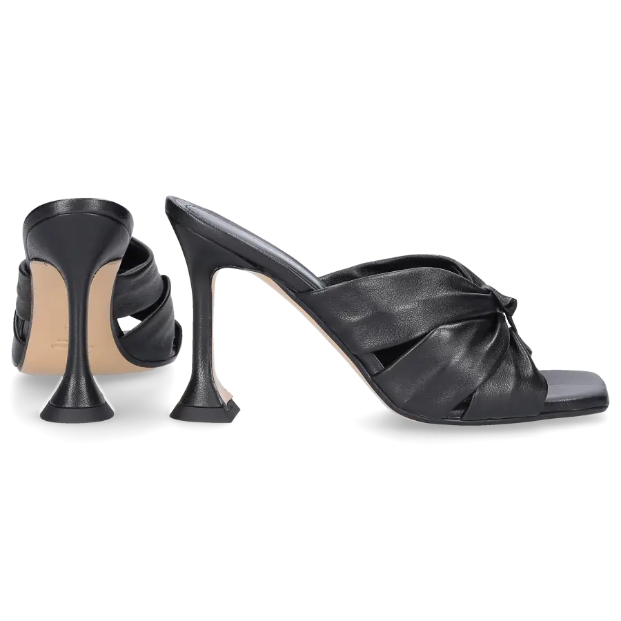 Sgamo - Sandalen 521 Nappaleder - schwarz