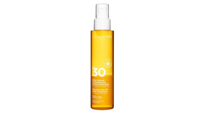 CLARINS Verschönerndes Sonnenschutz-Öl für Körper & Haare SPF 30 150 ml