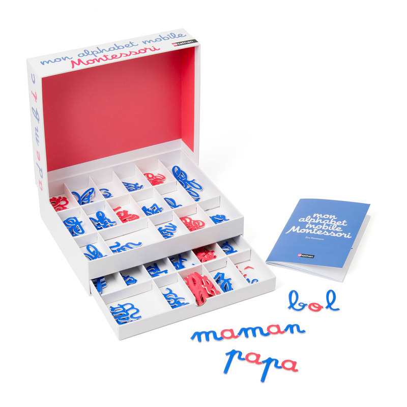 Coffret Mon alphabet mobile Montessori - Nathan Jeunesse