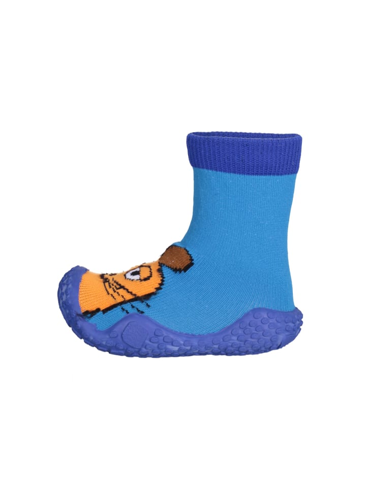 Playshoes Aqua-Socke DIE MAUS in Blau günstig kaufen
