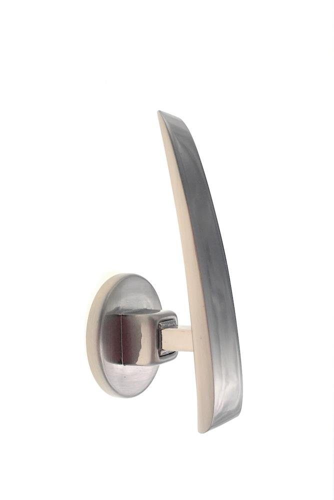 Raffhalter Raffhaken für Gardinen, Edelstahloptik (nickel gebürstet), DécoProfi, Zum Raffen von Gardinen und Vorhängen mit einer Kordel