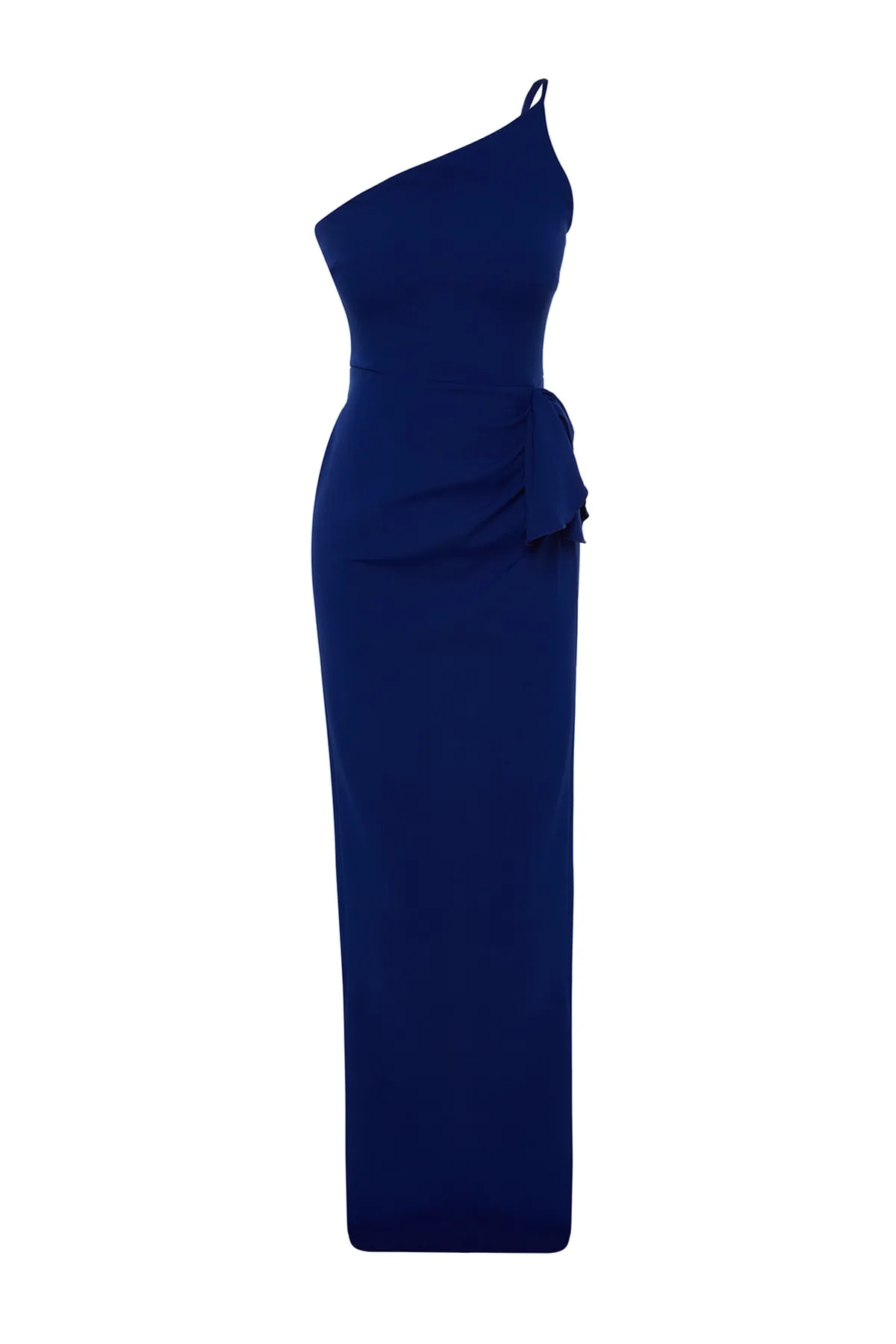 Trendyol Collection  Saks Detailliertes langes Abendkleid TPRSS20AE0274