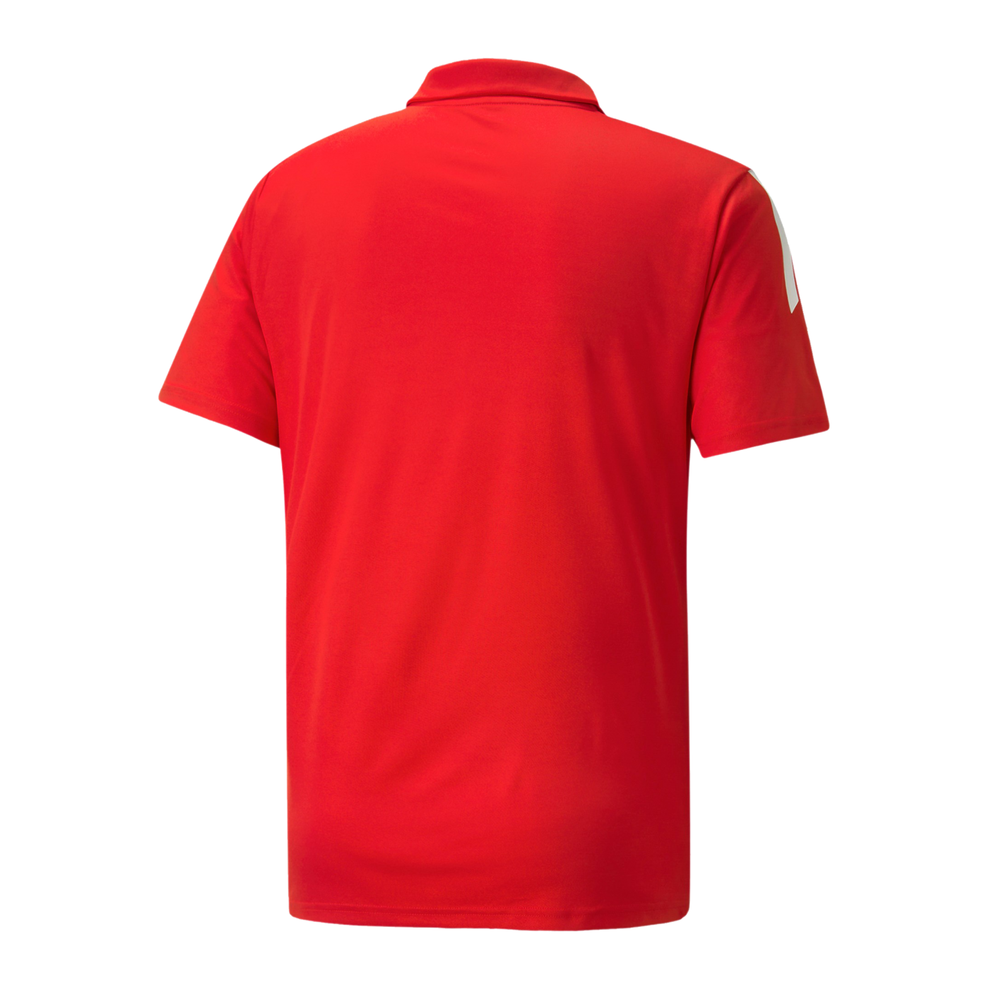PUMA teamLIGA Sideline Polo Rot Weiss F01