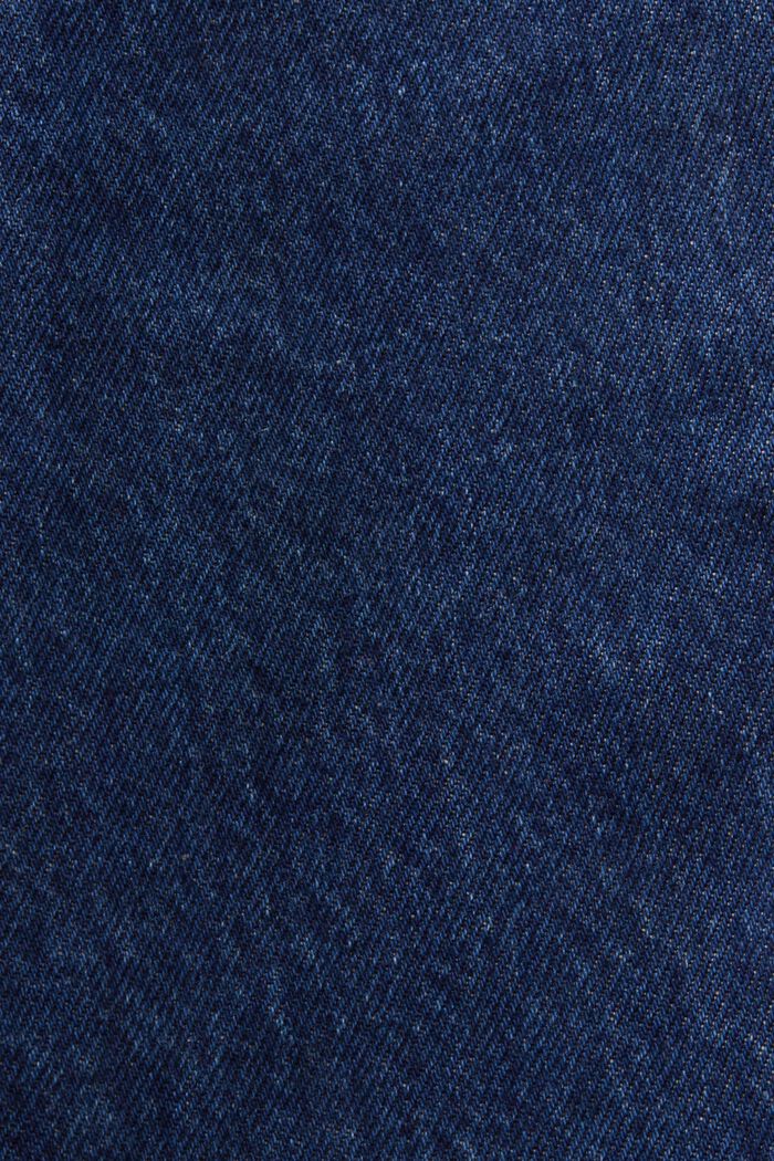 Jeans mit gerader Passform und hohem Bund