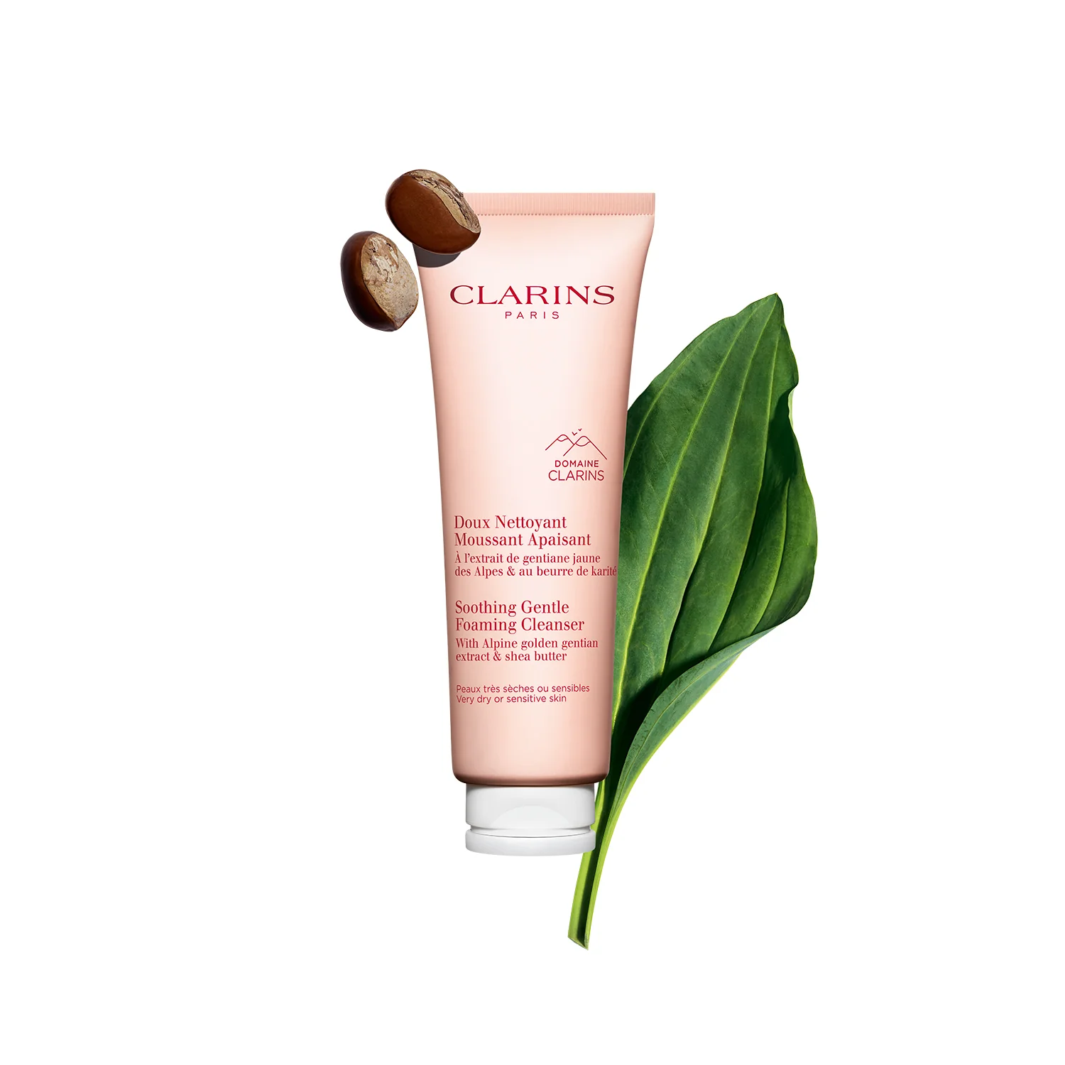Beroligende skummende rensemiddel - ansigtsrensende creme