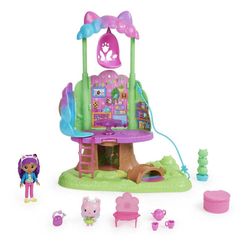 Cabane Fée minette Gabby Doll House, Spin Master