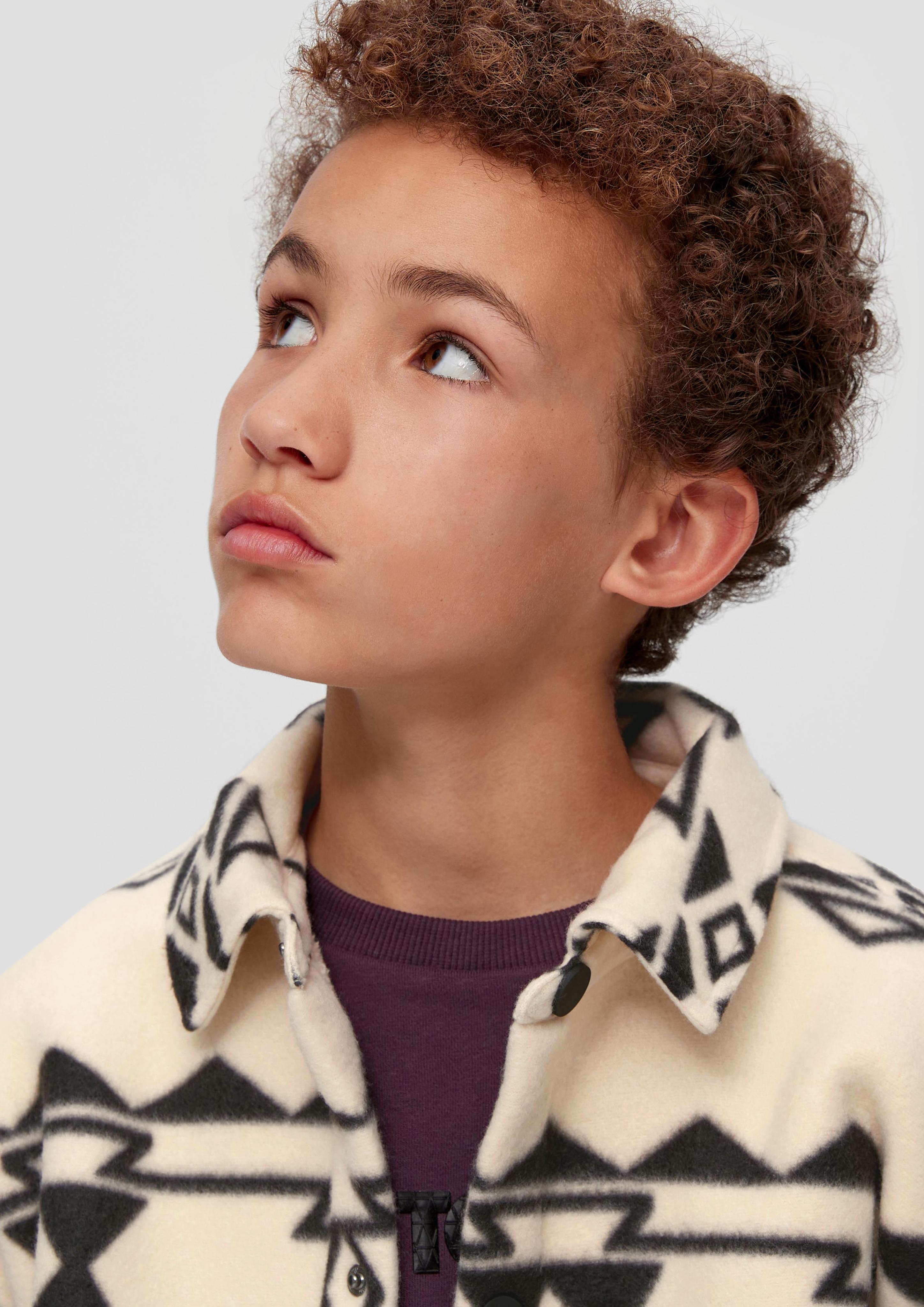 Overshirt mit Teddyfutter  2134092-81A1