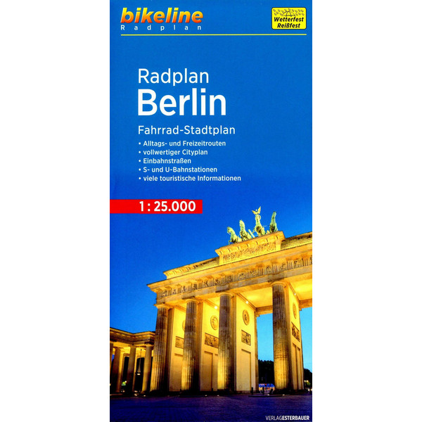 RADPLAN BERLIN - Fahrradkarte