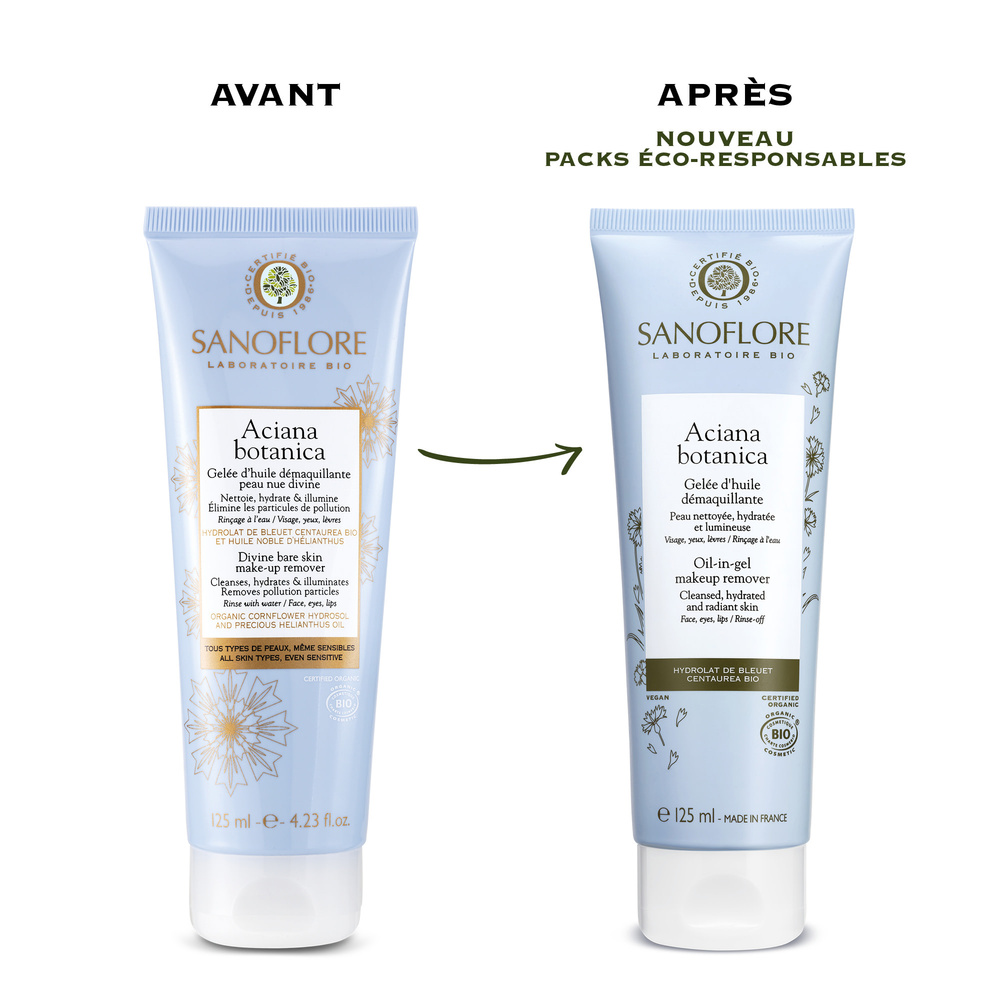 Sanoflore Aciana botanica Gelée nettoyante démaquillante