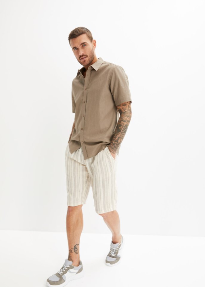 Loose Fit Chino-Bermuda