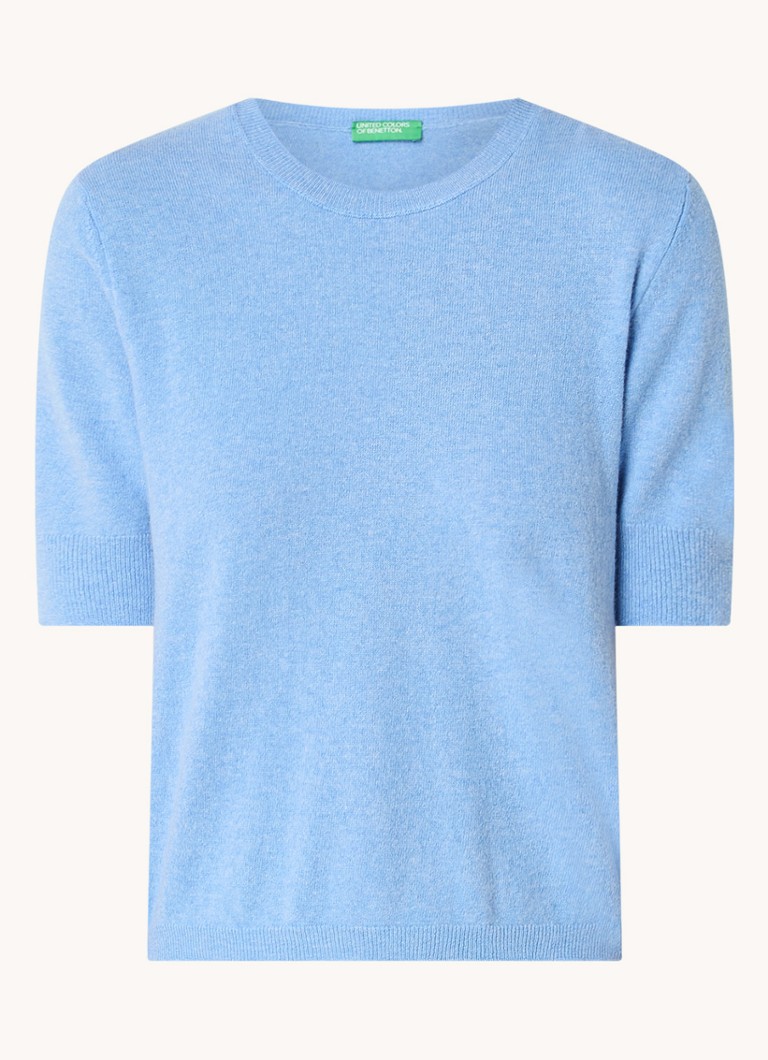Benetton Fine-knit virgin wool top