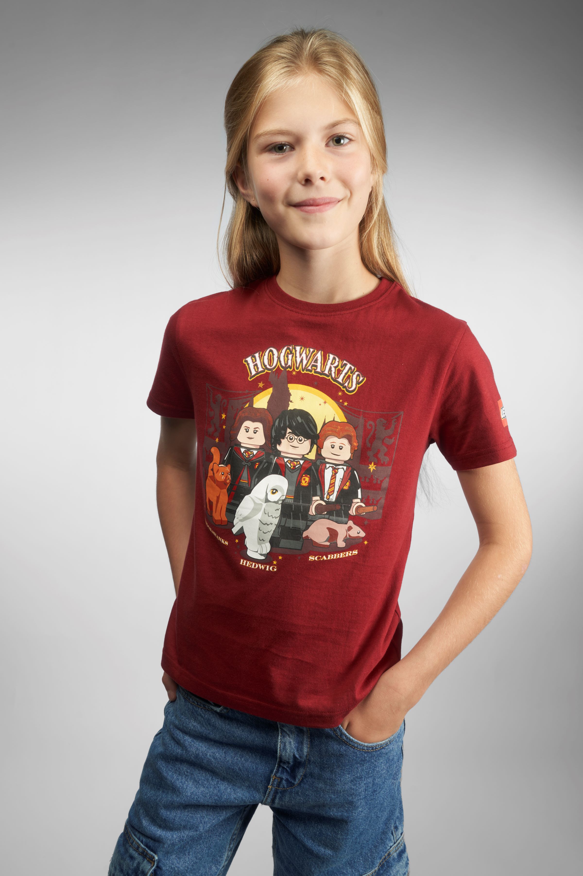Harry Potter™ T-Shirt – Burgunderrot 5008032