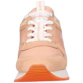 Calvin Klein Runner sock Lace Up in orange