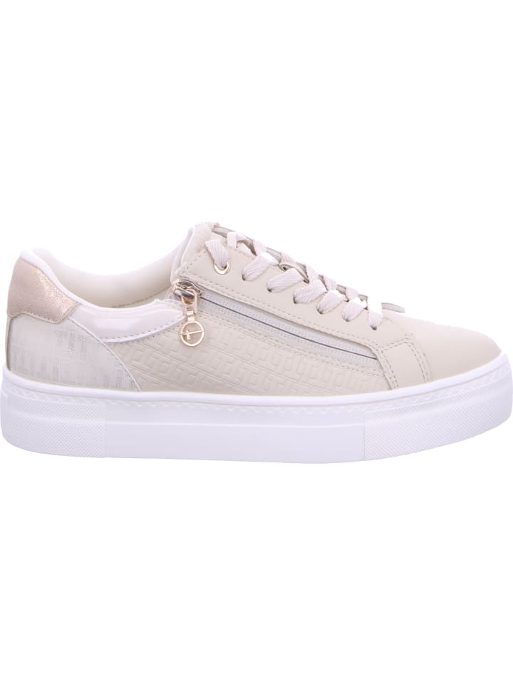 Tamaris Schnürhalbschuh in beige günstig kaufen