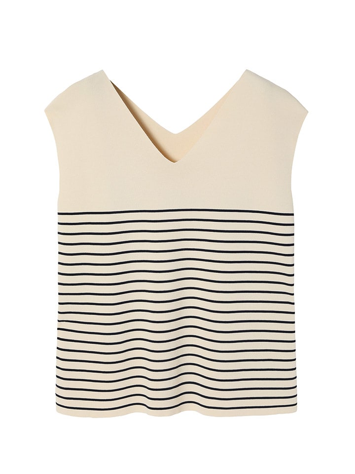 TATUUM Bluse in Beige/ Schwarz günstig kaufen