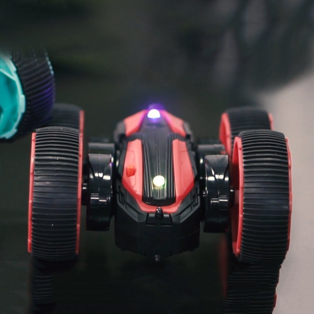 ZMH RC-Auto Akrobatik Ferngesteuertes 4WD 2,4 GHz (Wiederaufladbare), 360° drehbar