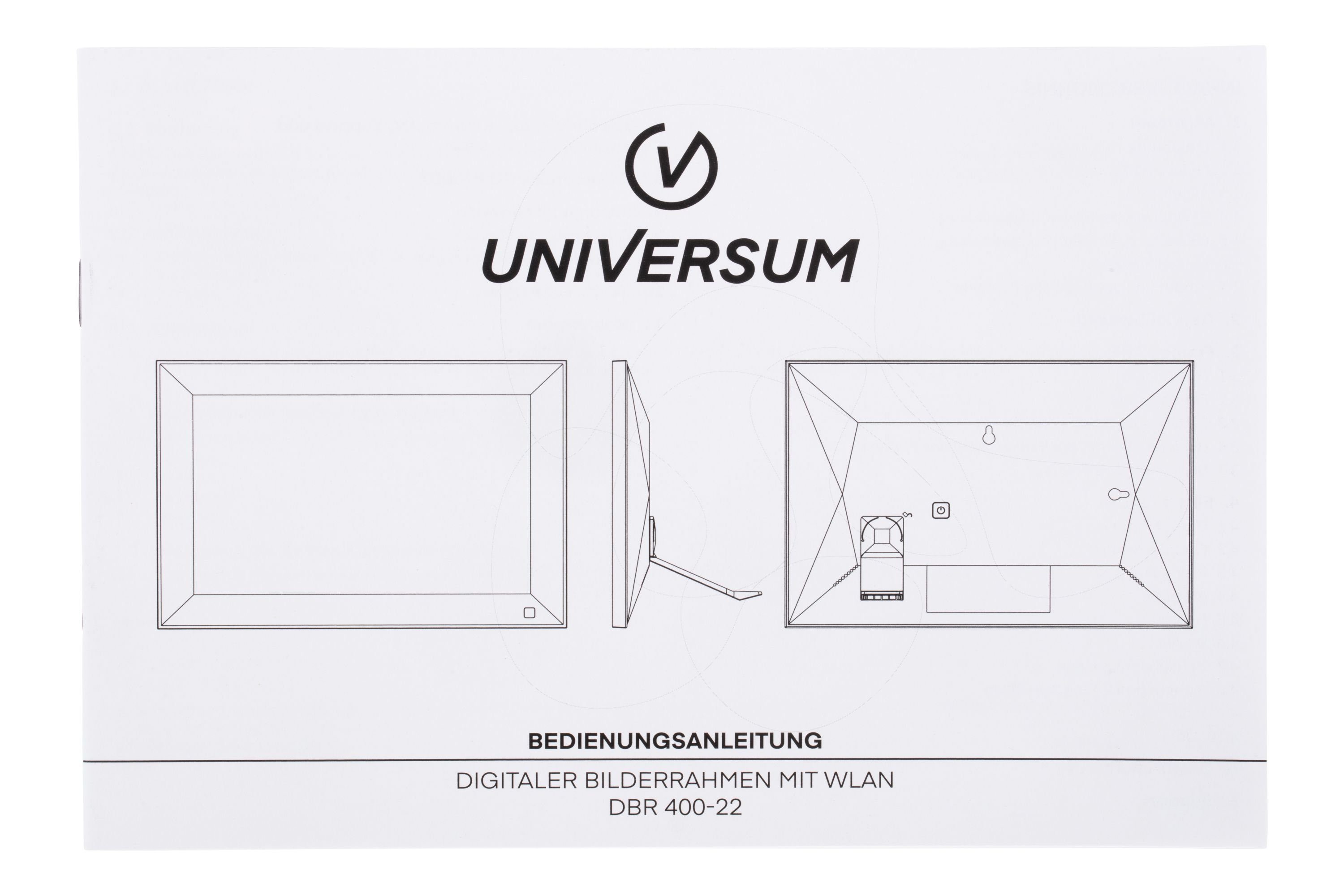 UNIVERSUM* DBR 400 Digitaler Bilderrahmen (25,30 cm/10,1 