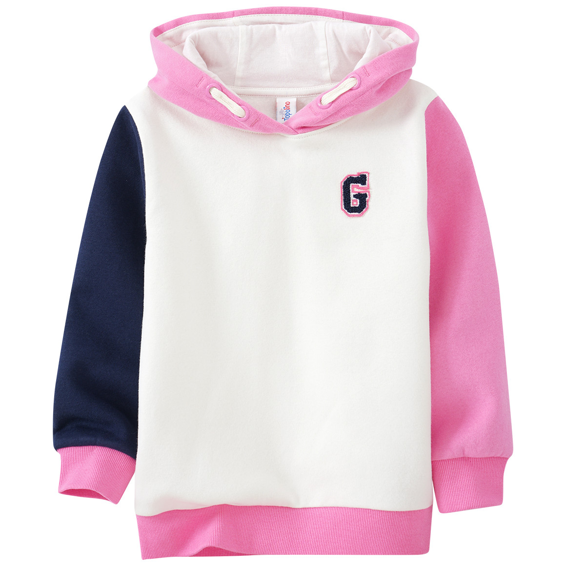 Mädchen Hoodie mit Colourblocking
