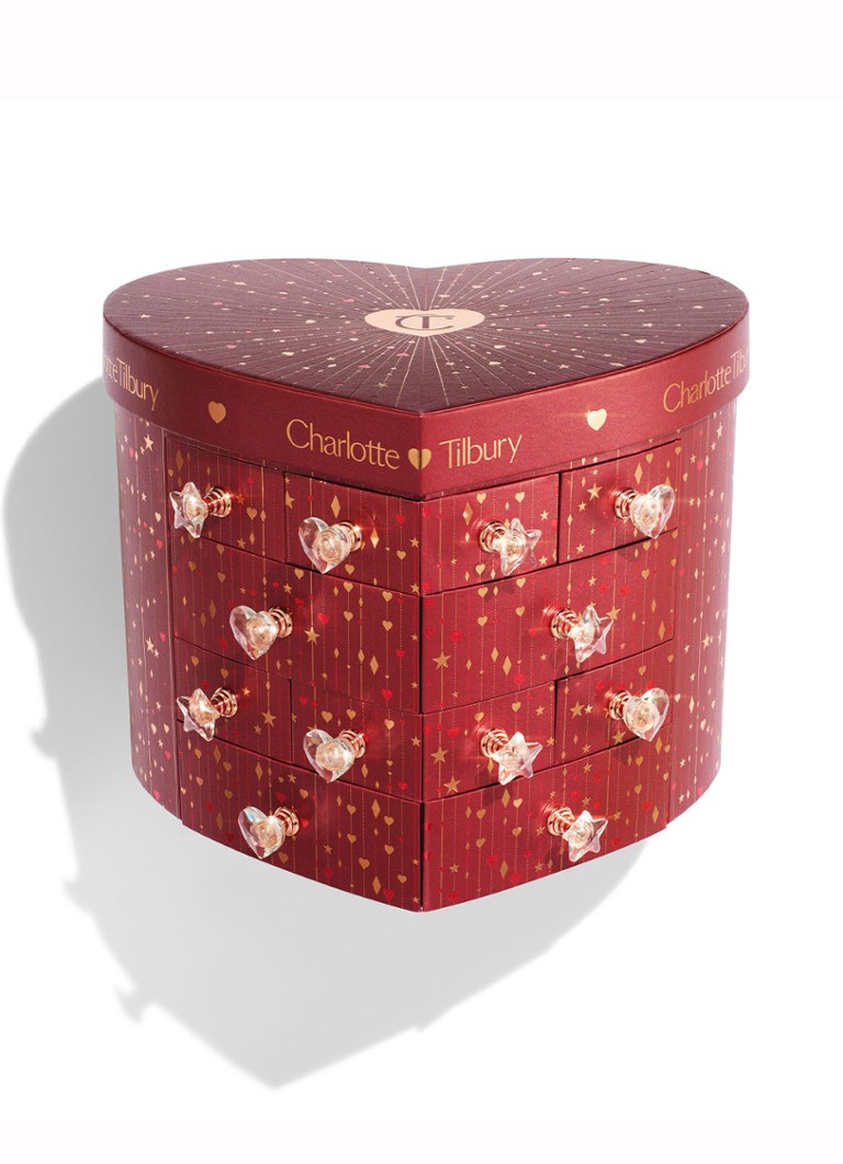 Calendarul de Advent Charlotte Tilbury „Comoara frumuseții lui Charlotte” (ediție limitată)