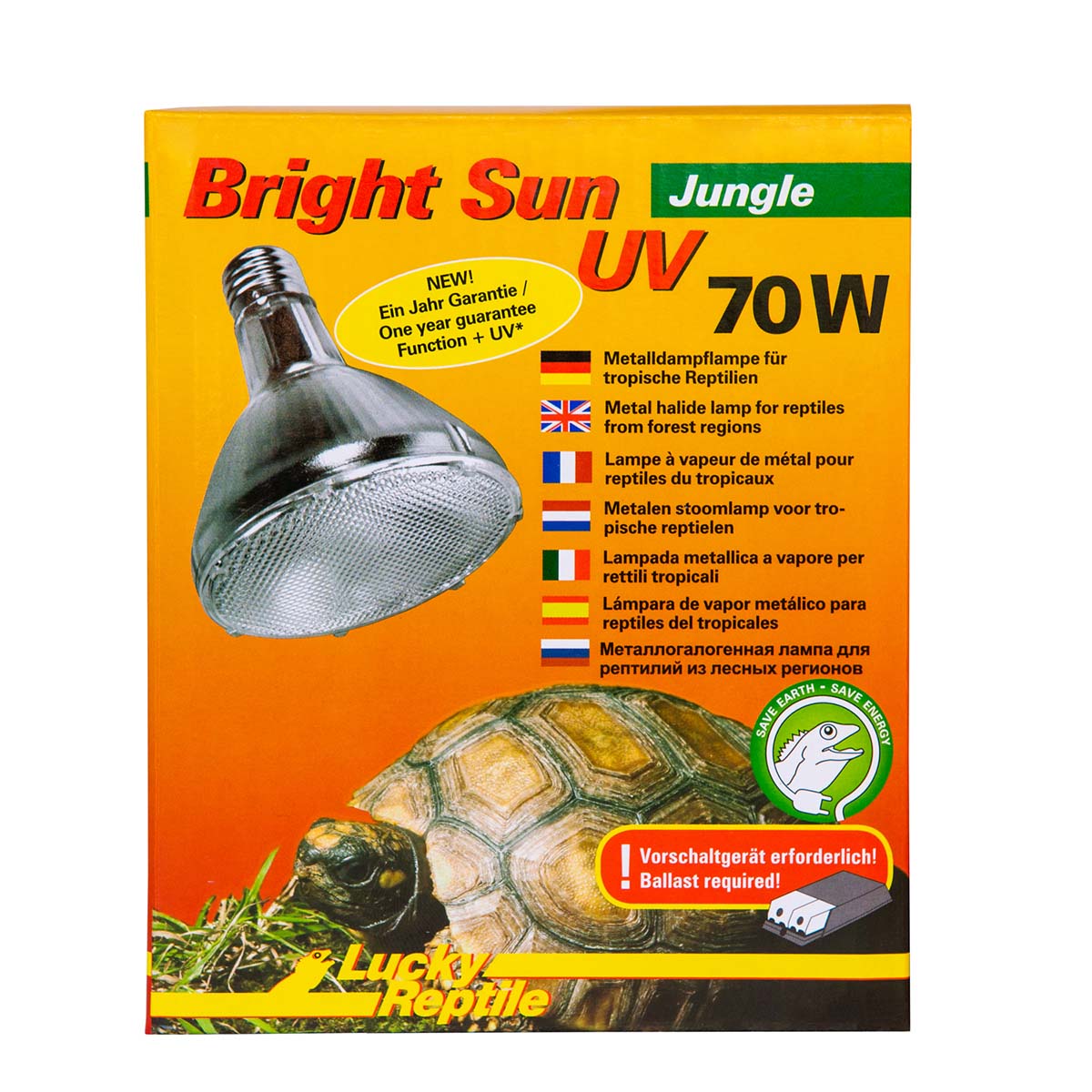Lucky Reptile Metalldampflampe Bright Sun UV Jungle