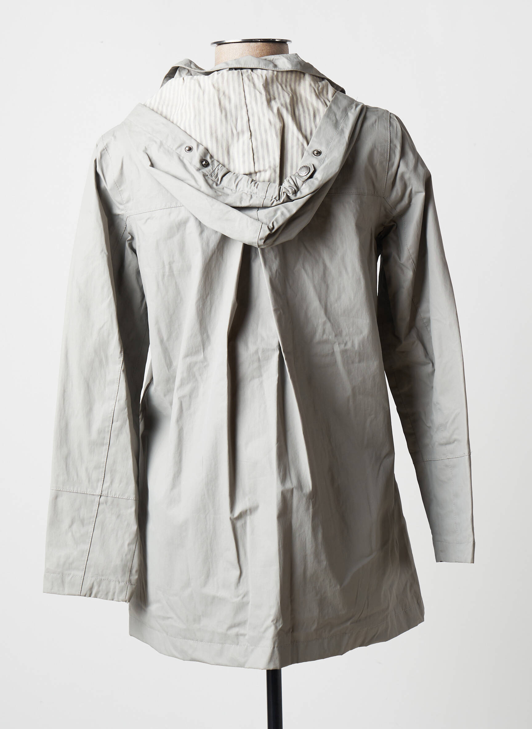 Mousqueton Coupe Vents Femme couleur gris