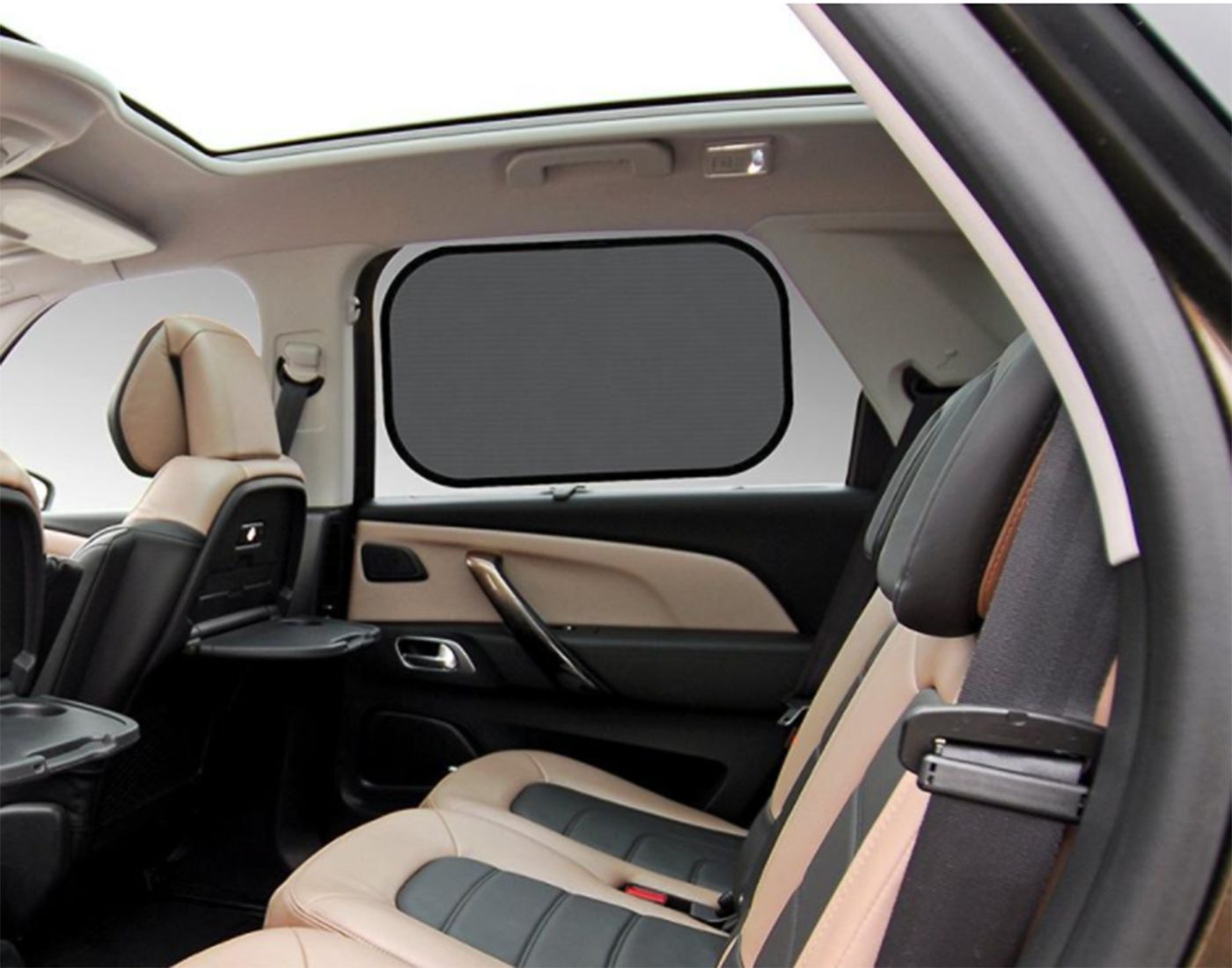 Haiaveng Autosonnenschutz Sonnenschutz Auto mit UV Schutz,Sonnenschutz Auto Seitenscheibe, Auto Verdunkelung Fenster,mit Saugnäpfen, 5er-Satz