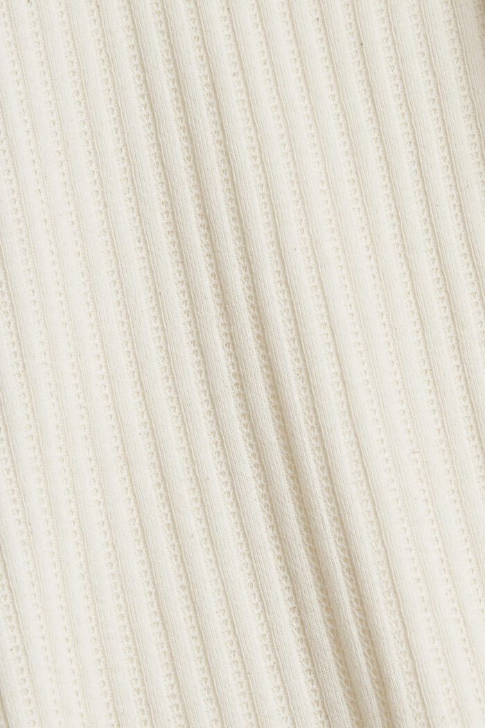 Recycelt: T-Shirt mit Rückenausschnitt