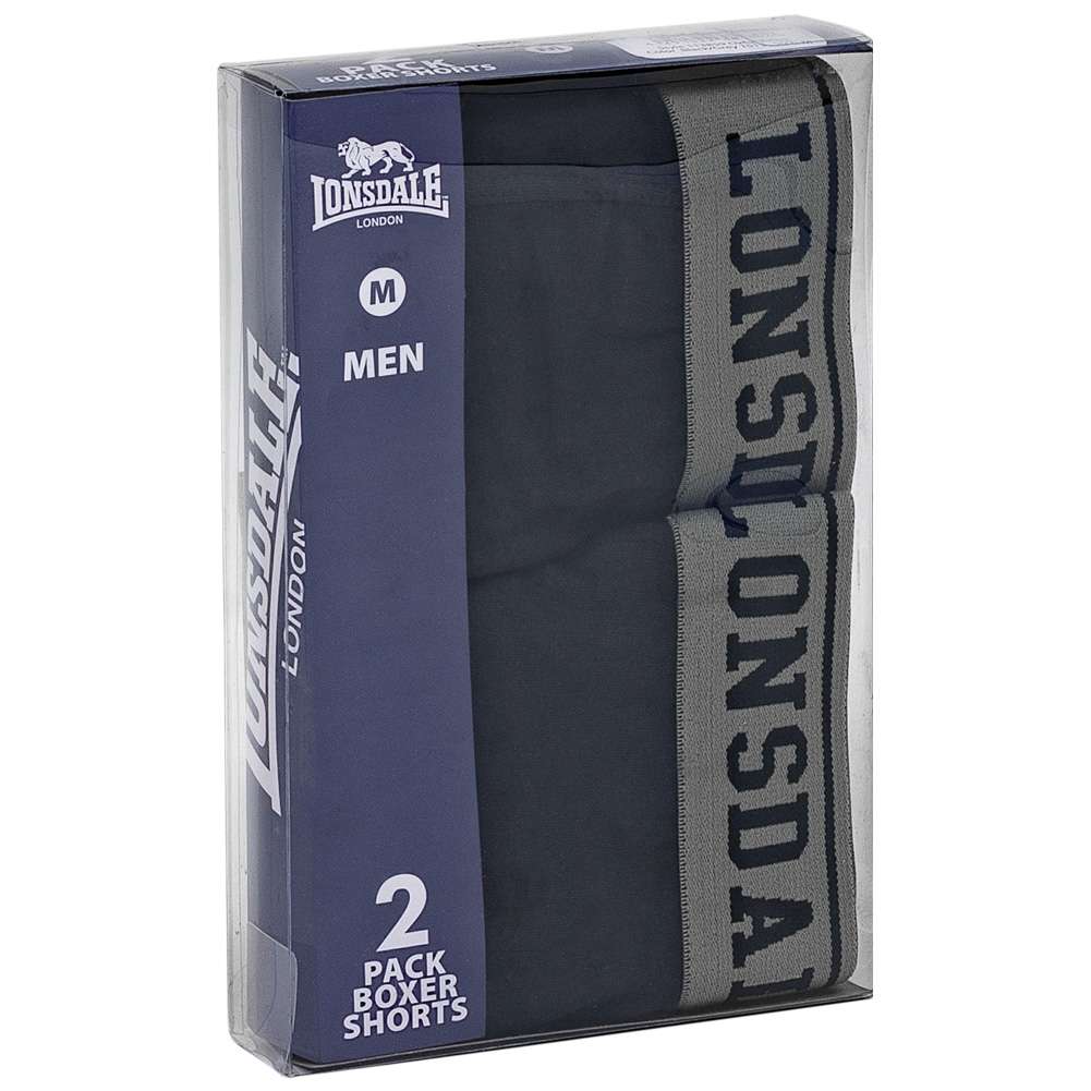 Lonsdale Oxfordshire Herren Boxershorts 2er-Pack 113859-1513