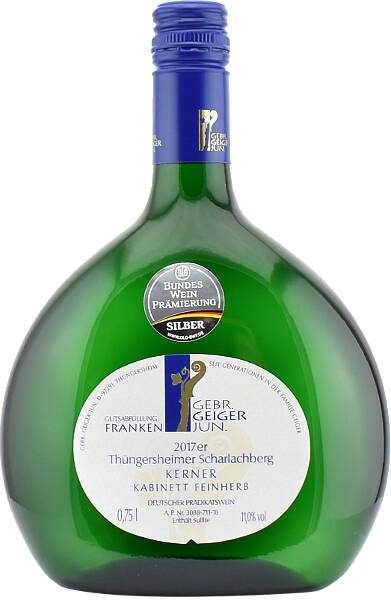 Weingut Gebr. Geiger jun. Kerner Kabinett feinherb Thüngersheimer Scharlachberg 2019