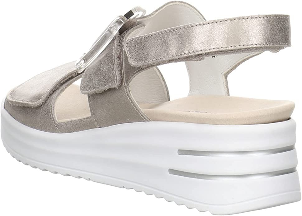 WALDLÄUFER Klassische Sandalen grau