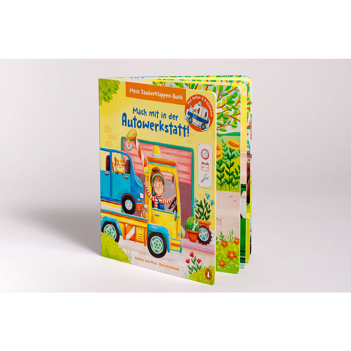 Mein Zauberklappen-Buch - Mach mit in der Autowerkstatt!