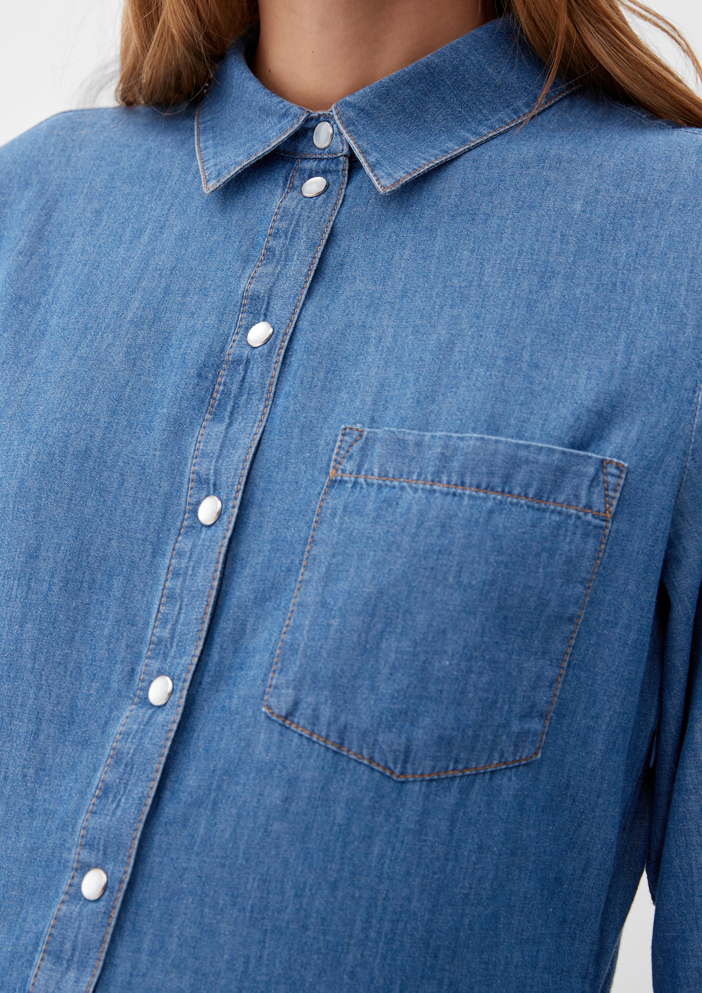 Midikleid aus Chambray  2126206-54Y4