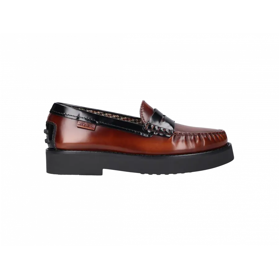 Tod's - Loafer LEATHER Kalbsleder - braun