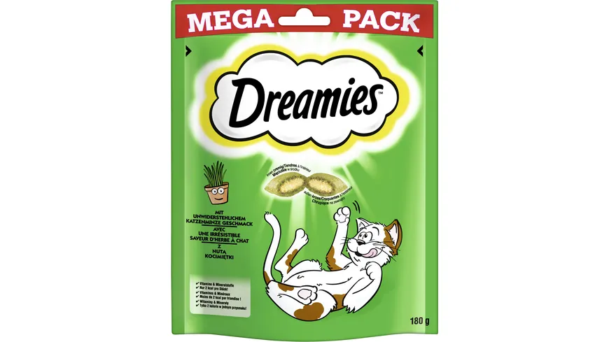 DREAMIES™ Mega Pack Katzenminze 180 g