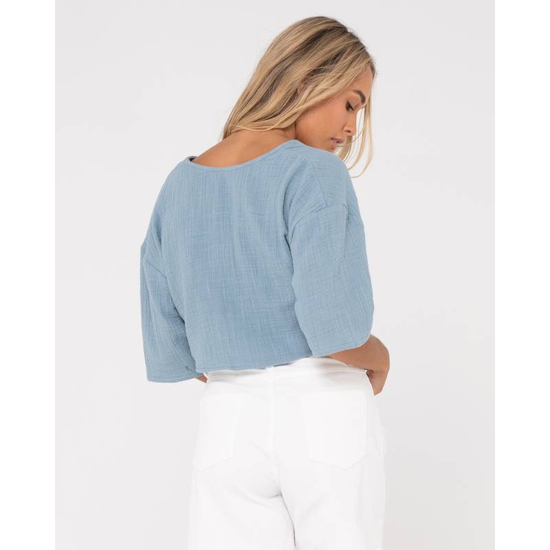 RUSTY SOMEWHERE TWISTED REVERSIBLE TOP 2-in-1 Top Damen