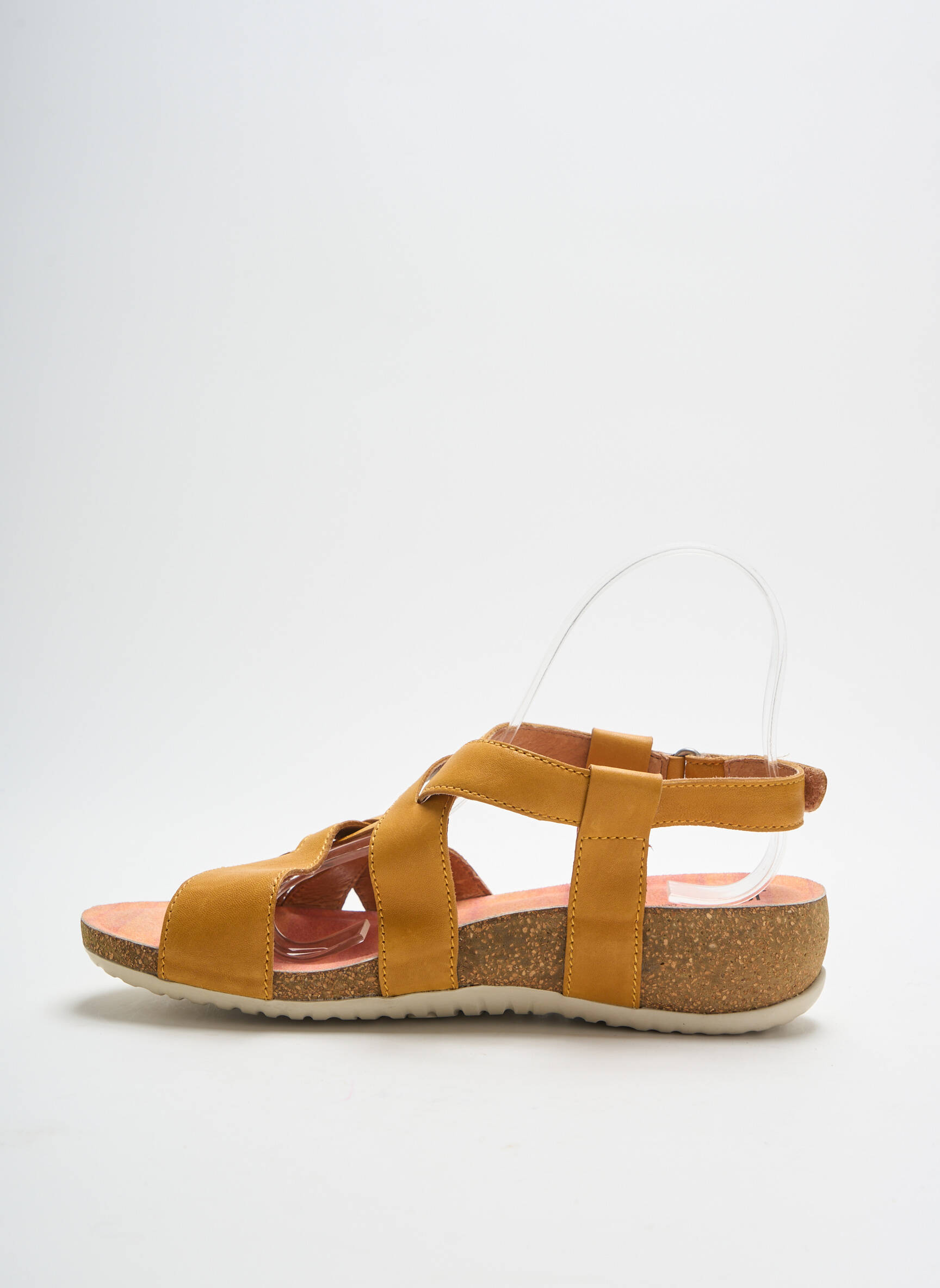 Josef Seibel Sandales Nu Pieds Femme couleur jaune
