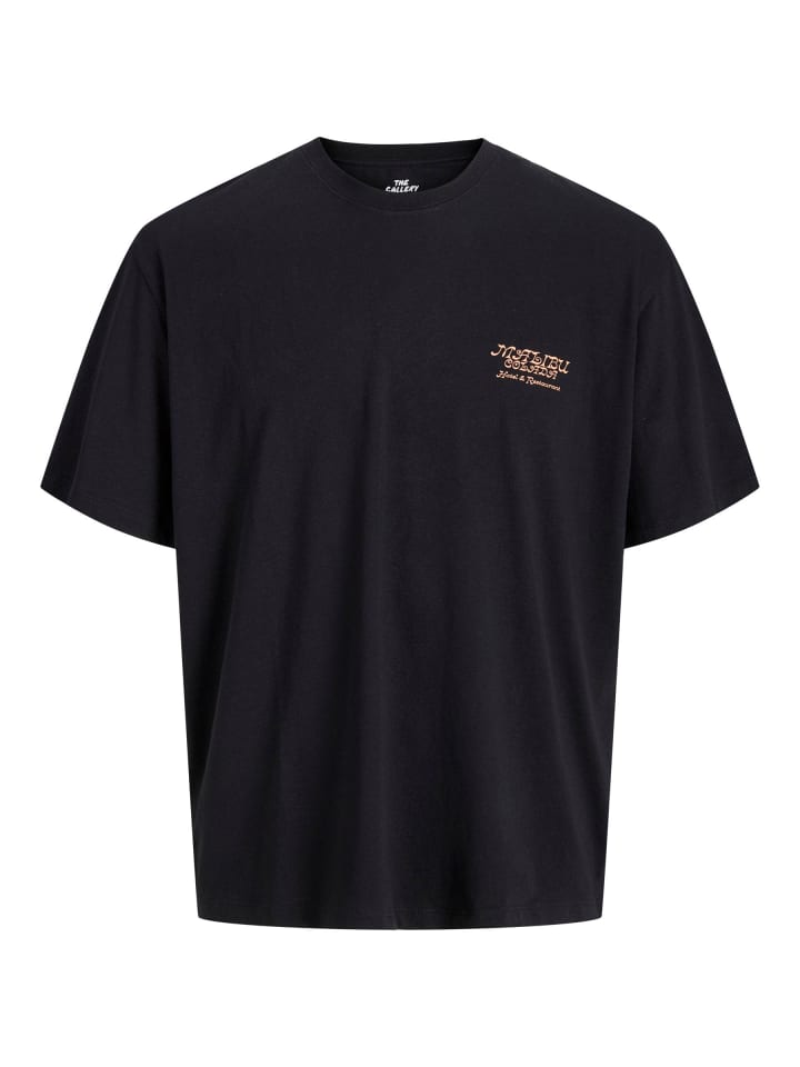 JACK & JONES PLUS T-shirt in Black günstig kaufen