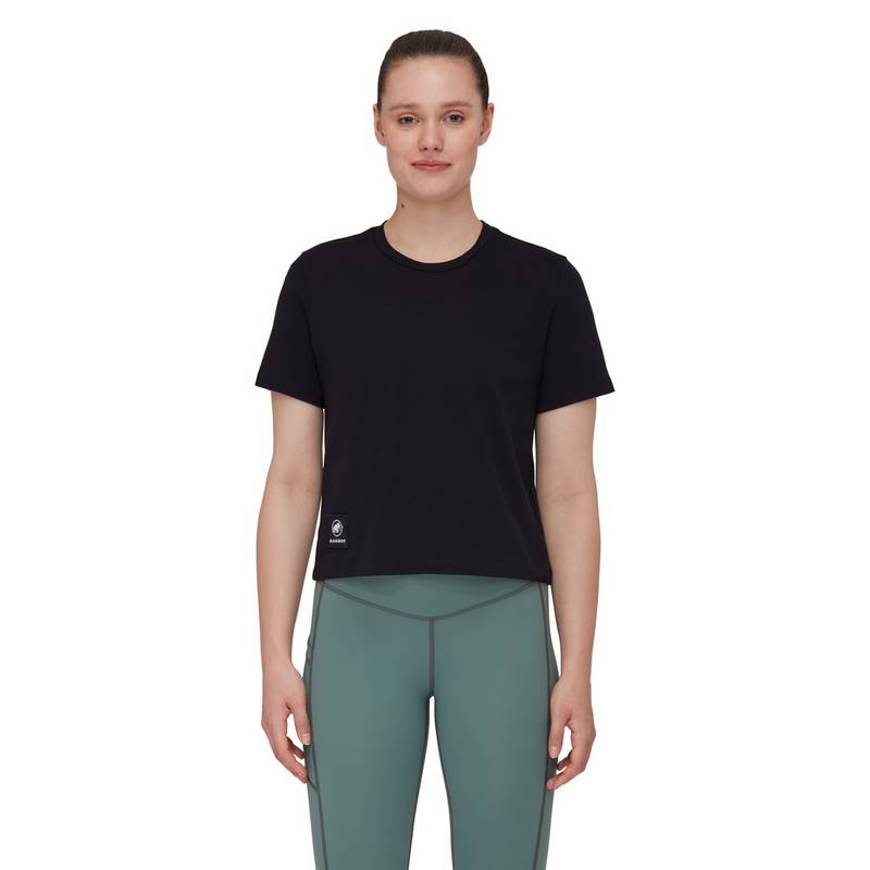Mammut Massone Cropped Patch T-Shirt Damen