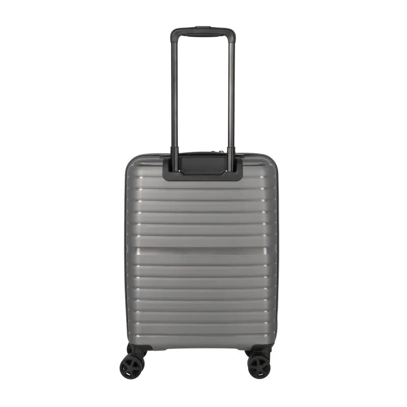 Travelite TRIENT Trolley S (55cm) mit Vortasche (4 Rollen) - Anthrazit