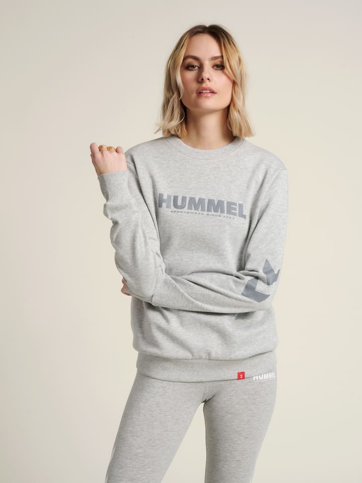Hummel Hummel Sweatshirt Hmllegacy Erwachsene in GREY MELANGE günstig kaufen S