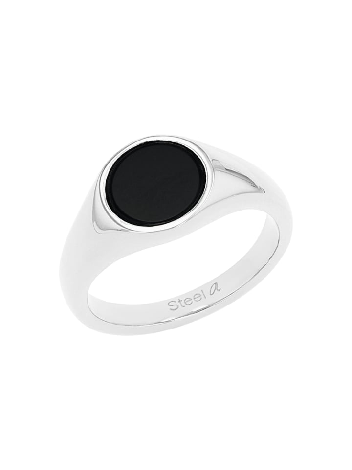 Amor Ring Edelstahl in Silber günstig kaufen