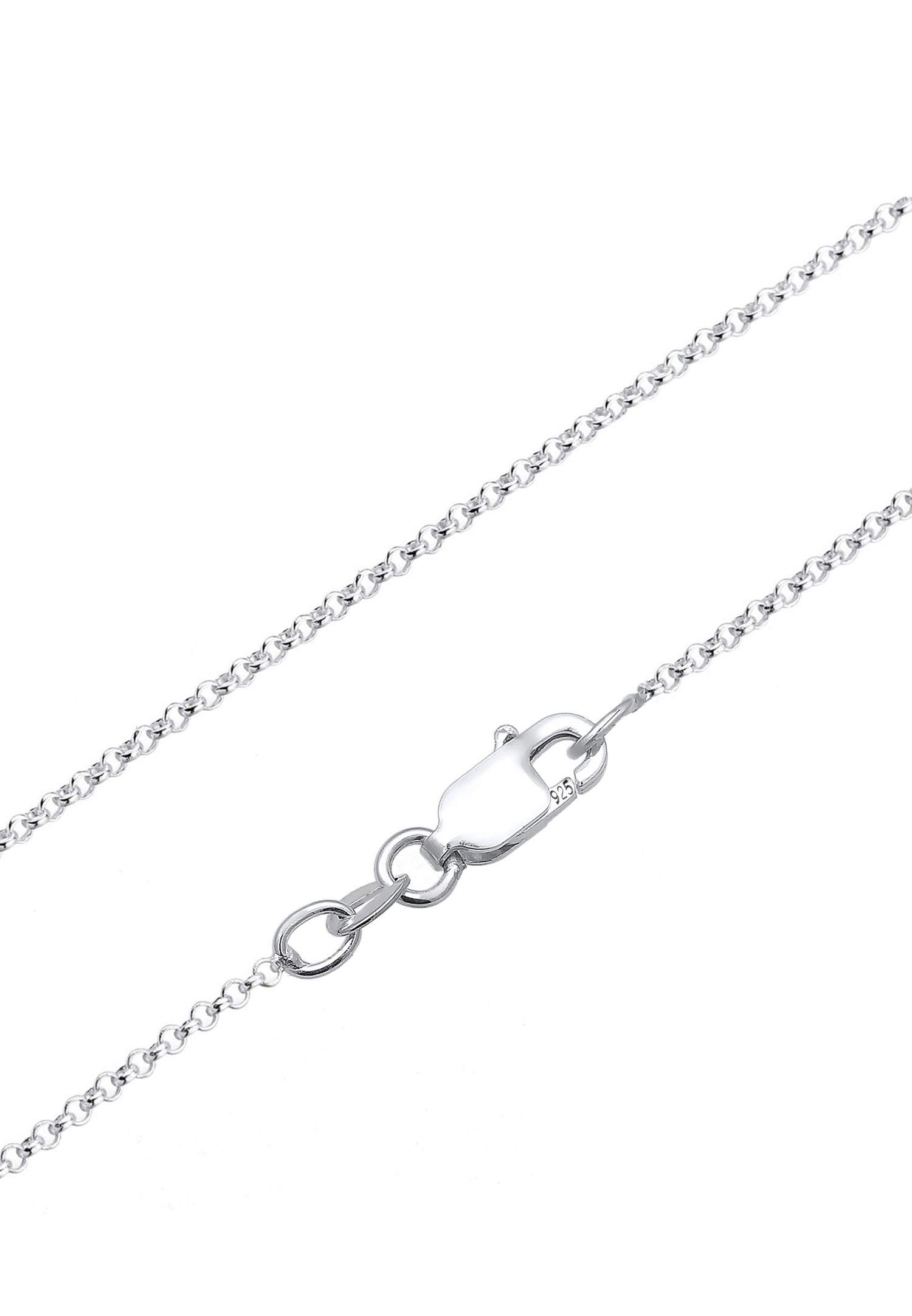 Elli DIAMONDS Привезак у облику срца за даме са дијамантом (0,04 карата) од стерлинг сребра 925