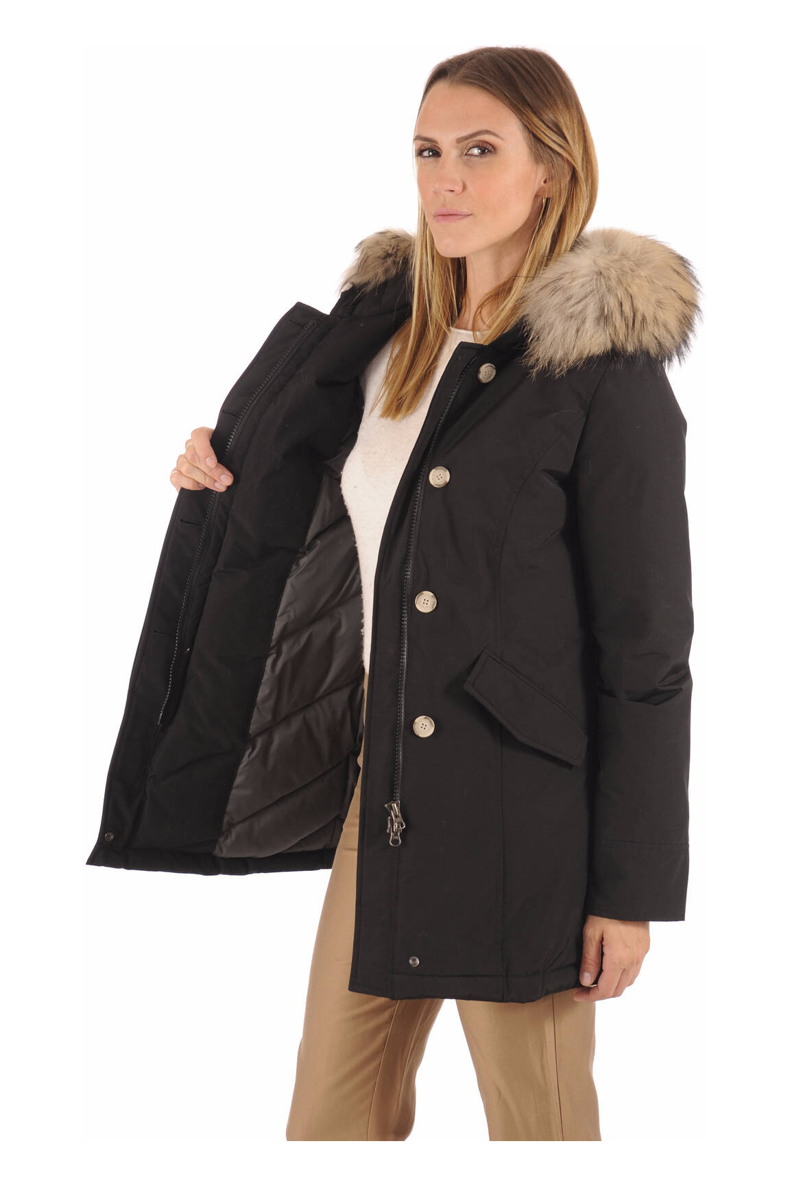 Woolrich Doudounes Femme couleur noir