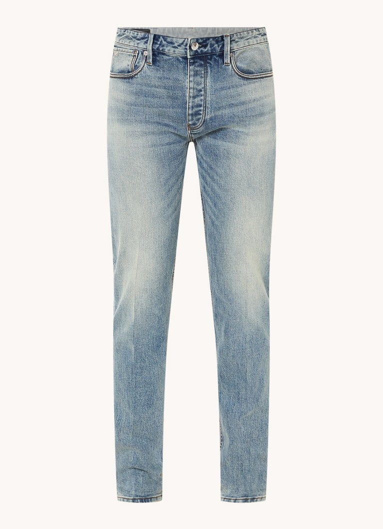 Emporio Armani Slim fit farmer érett kidolgozással